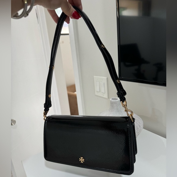 Tory Burch Patent Leather Shoulder/Crossbody Purse - Picture 3 of 7